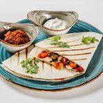 Кесадилья с курицей