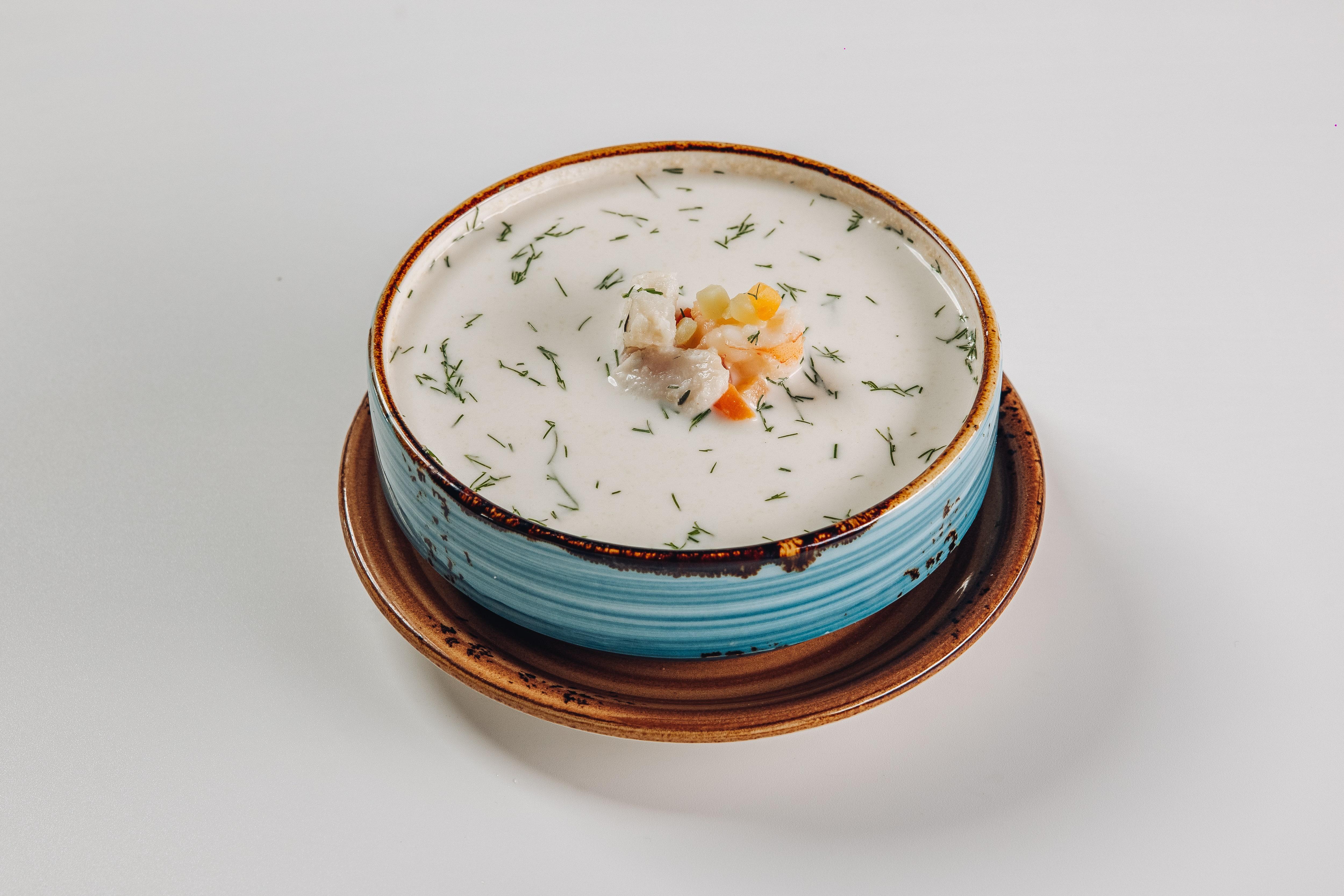 Финская уха из трех видов рыб